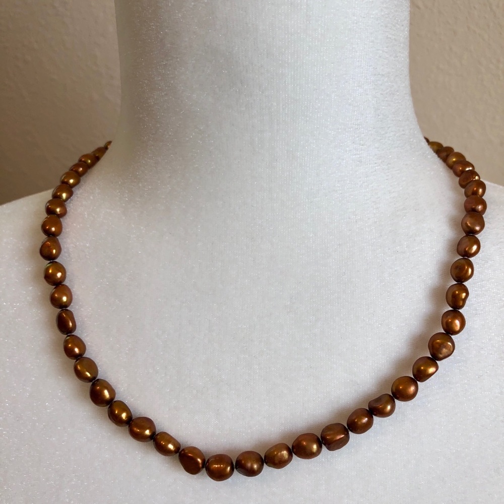 Honora Chocolate Freshwater Pearl Necklace